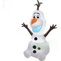 Gemmy Inflatables Inflatable Party Decorations 4' Inflatable Olaf Sitting by Gemmy Inflatables