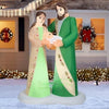 Image of Gemmy Inflatables Inflatable Party Decorations 6 1/2' Elegant Christmas Nativity Scene by Gemmy Inflatables 118171