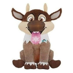 Gemmy Inflatables Inflatable Party Decorations 6' Mixed Media Plush Frozen Baby Sven w/ Snowflake by Gemmy Inflatable 9' Mixed Media Furry French Bulldog Sitting Santa Hat Gemmy Inflatable