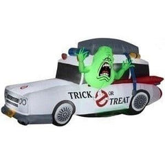 Gemmy Inflatables Inflatable Party Decorations 7' Ghostbuster's Ecto-1 Mobile w/ Slimert by Gemmy Inflatables