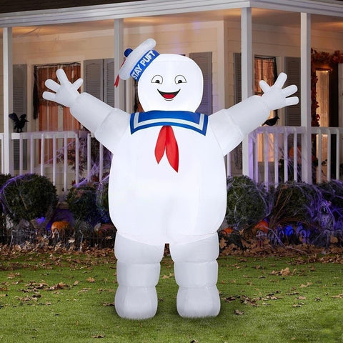 Gemmy Inflatables Inflatable Party Decorations 7' Giant Ghostbusters Stay Puft Marshmallow Man by Gemmy Inflatables