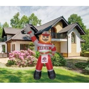 Gemmy Inflatables Inflatable Party Decorations 7'H NCAA Inflatable Ohio State Brutus Mascot by Gemmy Inflatables
