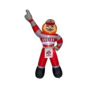 Gemmy Inflatables Inflatable Party Decorations 7'H NCAA Inflatable Ohio State Brutus Mascot by Gemmy Inflatables 496858-75239 - 191-100-M