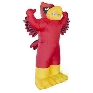 Gemmy Inflatables Inflatable Party Decorations 7' NCAA Louisville Cardinals Mascot by Gemmy Inflatables 752310-496850 7' NCAA Iowa State Cyclones Cy The Cardinal Mascots Gemmy Inflatables