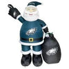 Image of Gemmy Inflatables Inflatable Party Decorations 7' NFL Philadelphia EAGLES Santa Claus by Gemmy Inflatables 620287