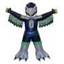 Image of Gemmy Inflatables Inflatable Party Decorations 7' NFL Seattle Seahawks Blitz Mascot by Gemmy Inflatables 526370