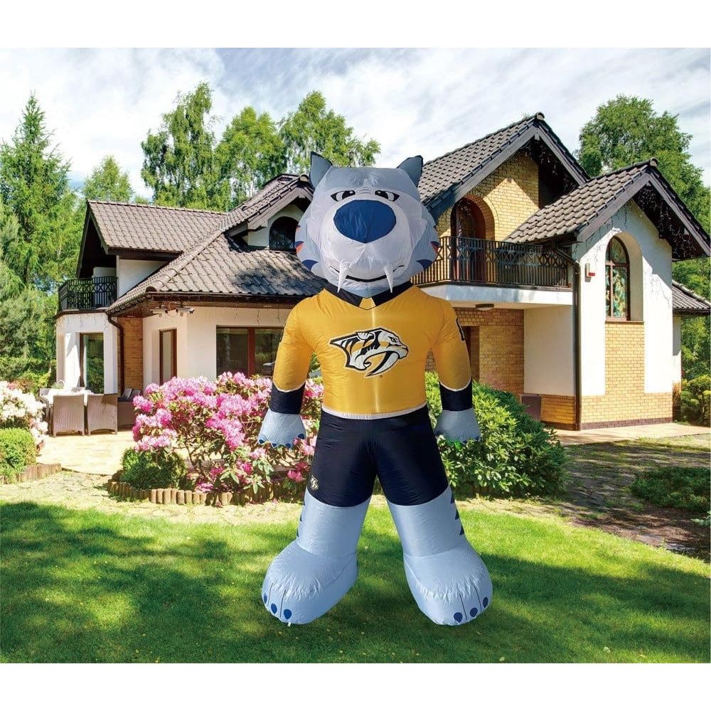 7 NHL Nashville Predators Gnash Mascot by Gemmy Inflatables My Bounce House For Sale