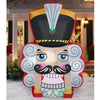 Image of Gemmy Inflatables Inflatable Party Decorations 8' Christmas Nutcracker Head by Gemmy Inflatable 113754 8' Christmas Nutcracker Head by Gemmy Inflatable SKU# 113754