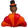 Image of Gemmy Inflatables Inflatable Party Decorations 8'H Thanksgiving Turkey w/ Pilgrim Hat by Gemmy Inflatable 552097 - 305788