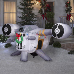 8' Star Wars The Mandalorian Razor Crest Ship by Gemmy Inflatables