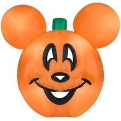 Gemmy Inflatables Inflatable Party Decorations 9 1/2' Inflatable Halloween Disney Mickey Mouse Pumpkin Jack-O-Lantern by Gemmy Inflatable 9 1/2' Disney’s Mickey Mouse Pumpkin Jack O’ Lantern Gemmy Inflatable