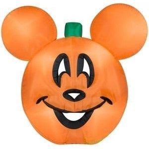 Gemmy Inflatables Inflatable Party Decorations 9 1/2' Inflatable Halloween Disney Mickey Mouse Pumpkin Jack-O-Lantern by Gemmy Inflatable 9 1/2' Disney’s Mickey Mouse Pumpkin Jack O’ Lantern Gemmy Inflatable
