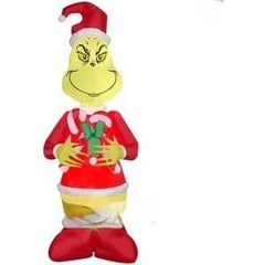Gemmy Inflatables Inflatable Party Decorations 9' Dr. Seuss' Grinch w/ Candy Canes by Gemmy Inflatables 114034