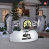 Image of Gemmy Inflatables Lawn Ornaments & Garden Sculptures 8' Wars Christmas TIE Fighter w/ Sign by Gemmy Inflatables 83121 - 37244 6 1/2' The Mandalorian The Child Christmas Ornament  Gemmy Inflatables