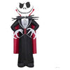 Image of Gemmy Inflatables Seasonal & Holiday Decorations 3.5' Disney Nightmare Before Christmas Jack Skellington As Vampire by Gemmy Inflatable 228880 3.5' Disney Christmas Jack Skellington Vampire  Gemmy Inflatable