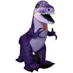 Gemmy Inflatables Halloween Inflatables 3 1/2' Halloween Purple Dinosaur by Gemmy Inflatables 226262