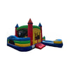 Image of Happy Jump Inflatable Bouncers 13'H 360 Combo With Pool by Happy Jump 14'H 5in1 Super Combo Princess with Pool by Happy Jump SKU CO2167