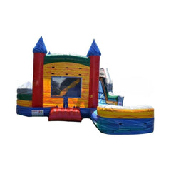 Happy Jump Inflatable Bouncers 13'H 360 Combo with Pool (Marble) by Happy Jump