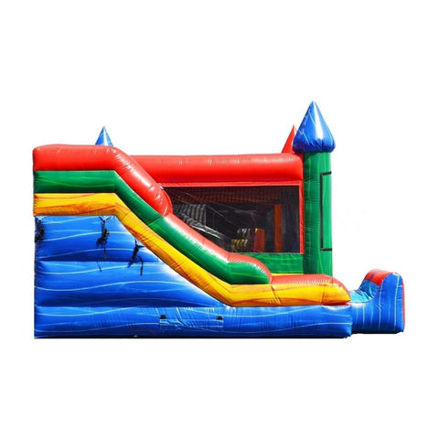 Happy Jump Inflatable Bouncers 13'H 5x Jump & Splash Castle by Happy Jump 13'H 5x Jump & Splash Castle PLUS (Pool + Stopper) Happy Jump CO2331