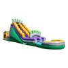 Image of Happy Jump Inflatable Bouncers 21' H Emerald Bay by Happy Jump 10'H Junior Water Slide by Happy Jump SKU# WS4050