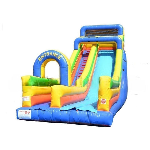 Happy Jump Inflatable Bouncers 24'H Screamer Slide by Happy Jump 10'H Junior Water Slide by Happy Jump SKU# WS4050