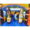 Image of Jingo Jump Inflatable Bouncers 11'H Hawaiian Wave Wet/Dry Obstacle Course by Jingo Jump 201-2