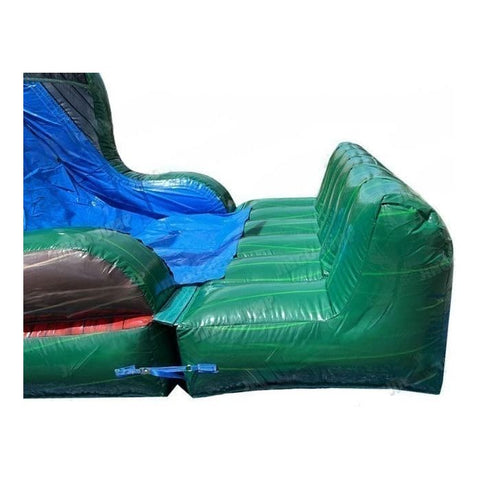 Jingo Jump Inflatable Bouncers 11'H Jurassic Wet/Dry Obstacle Course by Jingo Jump