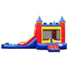 Image of Jungle Jumps Inflatable Bouncers 15' H Double Lane Combo by Jungle Jumps 15' H Double Lane Combo with Pool by Jungle Jumps SKU #CO-1398-B