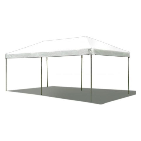 POGO Canopies & Gazebos 10' x 20' White PE Weekender West Coast Frame Party Tent by POGO 754972309066 1431