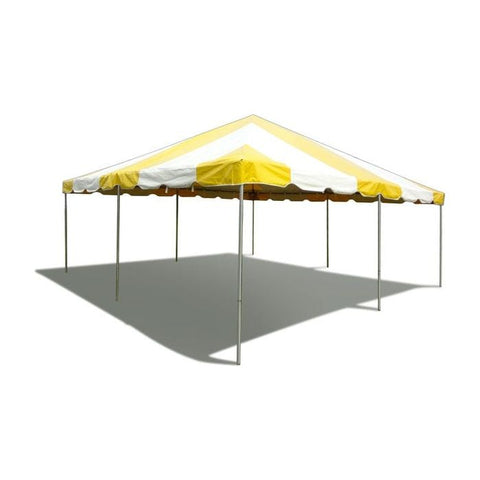 POGO Canopies & Gazebos 20' x 20' Yellow PVC Weekender West Coast Frame Party Tent by POGO 754972319751 1675 BT-FE22YW