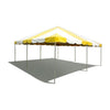 Image of POGO Canopies & Gazebos 20' x 20' Yellow PVC Weekender West Coast Frame Party Tent by POGO 754972319751 1675 BT-FE22YW