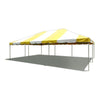 Image of POGO Canopies & Gazebos 20' x 30' Yellow PVC Weekender West Coast Frame Party Tent by POGO 754972306348 1679 BT-FE23YW