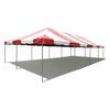 Image of POGO Canopies & Gazebos 20' x 40' Red PVC Weekender West Coast Frame Party Tent by POGO 754972326919 1683-BT-FE24RW