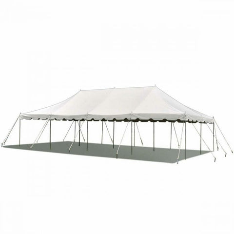 POGO Canopies & Gazebos 20' x 40' White Weekender Standard Canopy Pole Tent by POGO 754972307994 653-pogo 20' x 40' White Weekender Standard Canopy Pole Tent by POGO SKU# 3944
