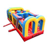 Image of POGO Inflatable Bouncers 19.5'H Crossover Inflatable Obstacle Course with Blower by POGO 840344515064 6259