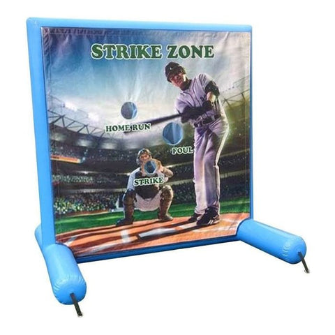 POGO Inflatable Bouncers 5.6 'H Baseball, Sealed Air Inflatable Frame Game by POGO