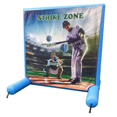 POGO Inflatable Bouncers 5.6 'H Baseball, Sealed Air Inflatable Frame Game by POGO