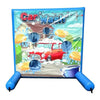 Image of POGO Inflatable Bouncers 5.6 'H Car Wash, Sealed Air Inflatable Frame Game by POGO