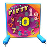 Image of POGO Inflatable Bouncers 5.6 'H First to 50, Sealed Air Inflatable Frame Game by POGO 754972365123 1464