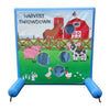 Image of POGO Inflatable Bouncers 5.6 'H Harvest Throwdown, Sealed Air Inflatable Frame Game by POGO