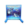 Image of POGO Inflatable Bouncers 5.6 'H Shark Bite, Sealed Air Inflatable Frame Game by POGO 754972313544 1192