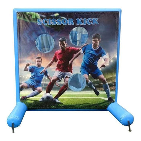 POGO Inflatable Bouncers 5.6 'H Soccer, Sealed Air Inflatable Frame Game by POGO 1318