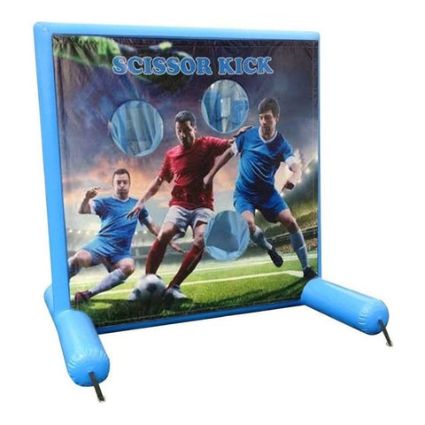 POGO Inflatable Bouncers 5.6 'H Soccer, Sealed Air Inflatable Frame Game by POGO 1318