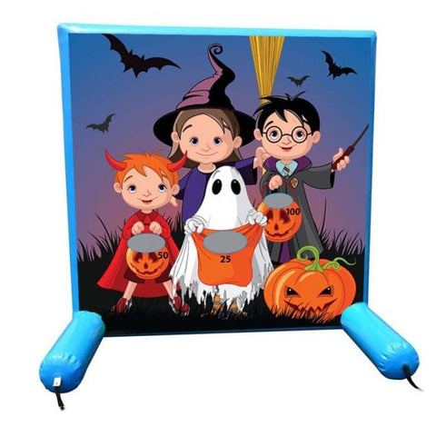 POGO Inflatable Bouncers 5.6 'H Trick or Treat, Sealed Air Inflatable Frame Game by POGO 1671