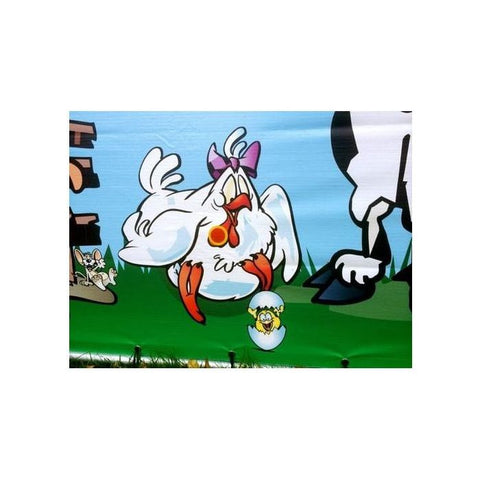 POGO Inflatable Bouncers Barnyard Petting Zoo Interactive Carnival Frame Game by POGO 754972299435 1517