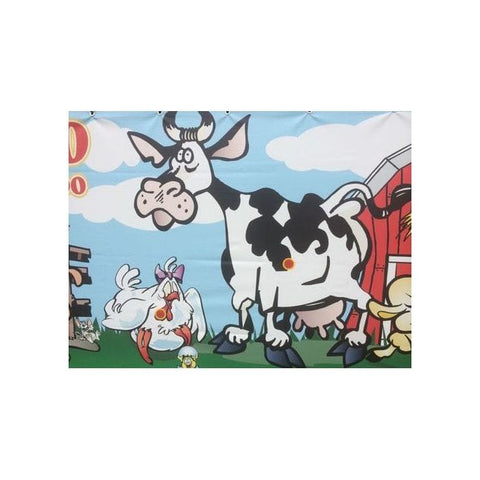 POGO Inflatable Bouncers Barnyard Petting Zoo Interactive Carnival Frame Game by POGO 754972299435 1517