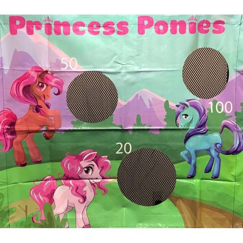 POGO Inflatable Bouncers Complete Princess Ponies UltraLite Air Frame Game by POGO 754972365895 K-XIN-PBFRMPP-HB
