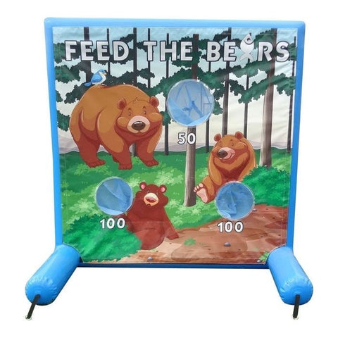 POGO Inflatable Bouncers Feed The Bears, Sealed Air Inflatable Frame Game by POGO 754972324823 K-EV-AFTB-2M