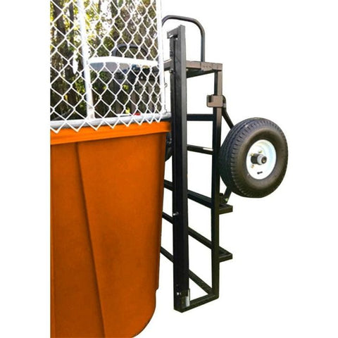 POGO Inflatable Bouncers Orange Portable Dunking Booth with New Wingless Design by POGO 754972370035 1714