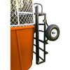 Image of POGO Inflatable Bouncers Orange Portable Dunking Booth with New Wingless Design by POGO 754972370035 1714